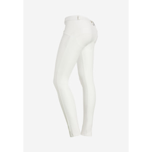 Pantaloni push up WR.UP® vita bassa in similpelle ecologica