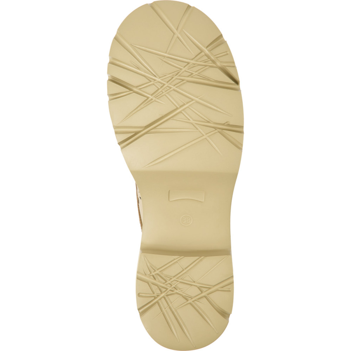 CAMPER Milah - Derbies Beige Mujer