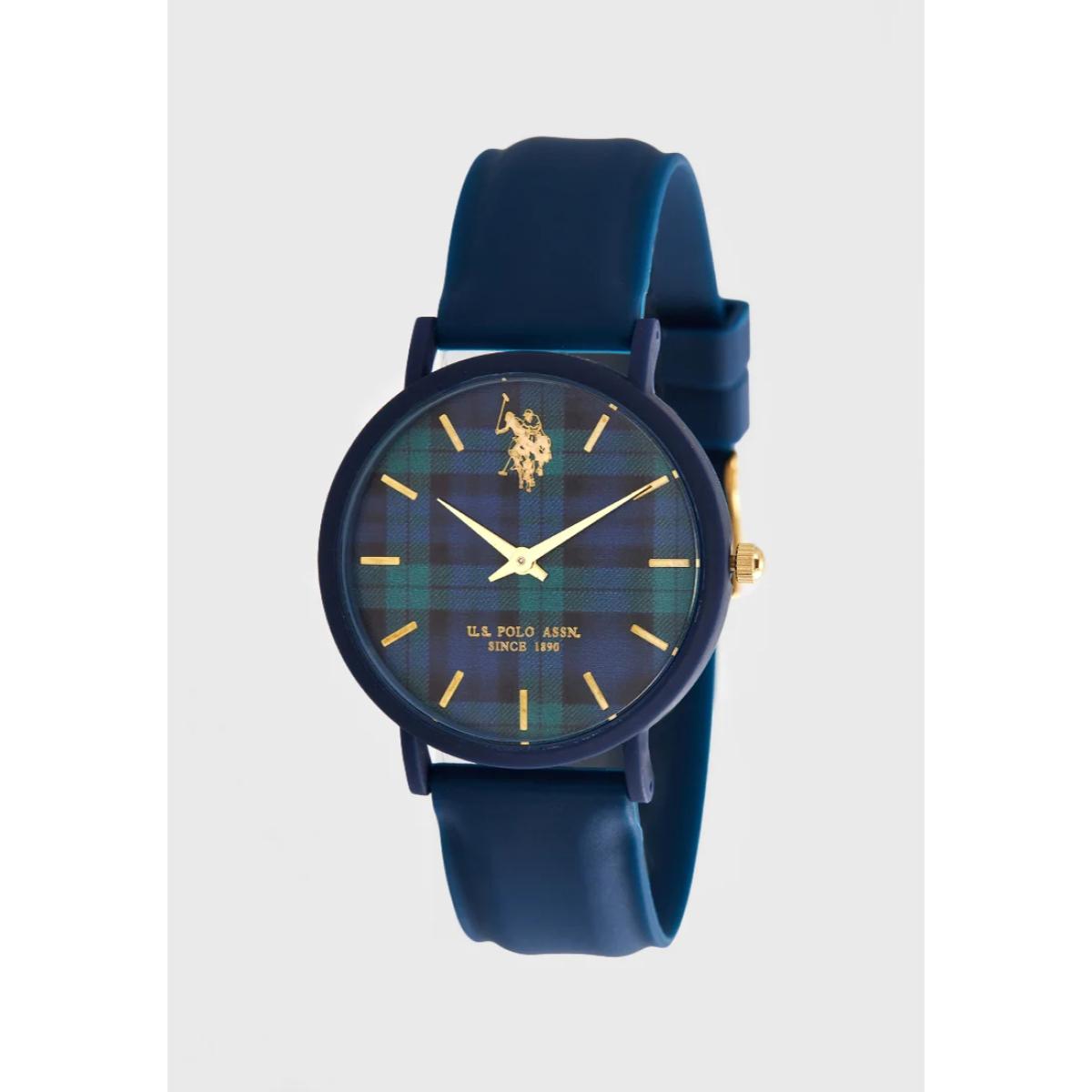 Orologio U.S. Polo Assn. In silicone blu