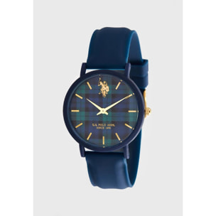 Orologio U.S. Polo Assn. In silicone blu