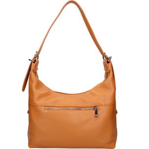 Borsa a spalla da donna - Modello Fiorenza Lux - Vera pelle - 30.0 x 30.0 x 9.0 cm