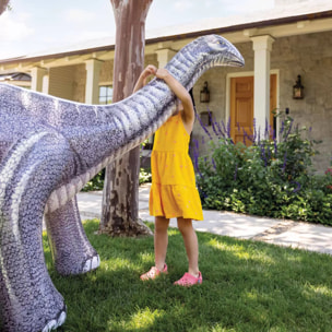 Intex 48594NP - Dinosauri Gonfiabili Assortiti, Brontosauro o Triceratopo, 1 Pezzo