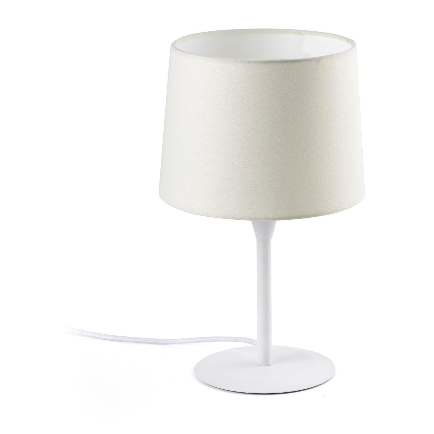 CONGA S lampe de table blanc/blanc