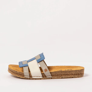 Sandalias 0259 NAPPA MULTI CREAM/ CRETA color Multi cream