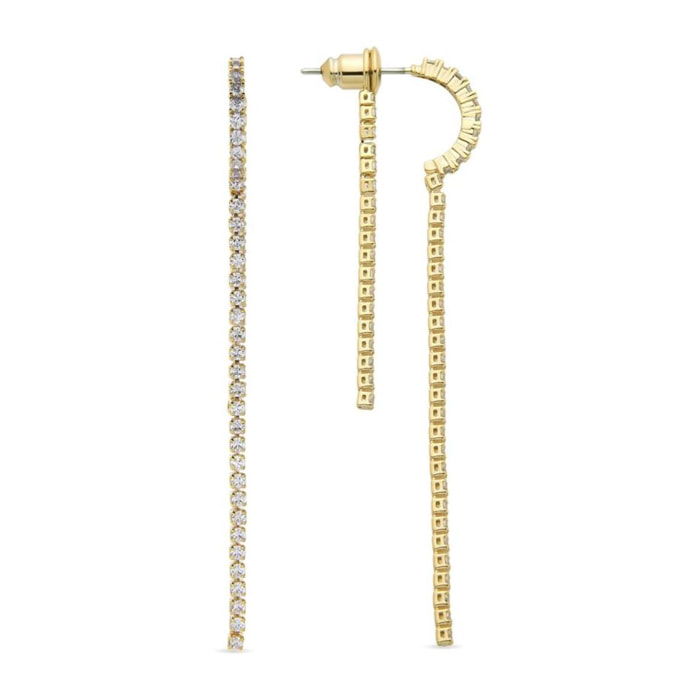 Pendientes Lux by Lux acabados en baño oro amarillo 18K