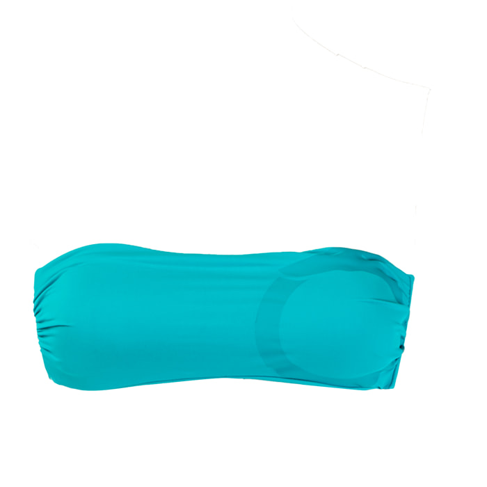 TRUSSARDI reggiseno fascia mare donna teal