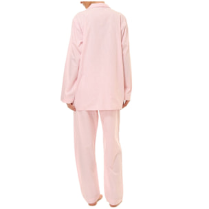 Pigiama leggero DONNA righe rosa