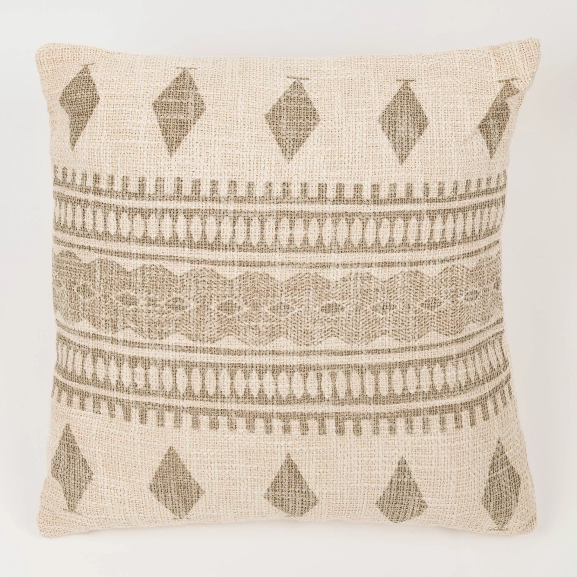 Cojín cuadrante algodón Fauno 45x45 - funda + relleno