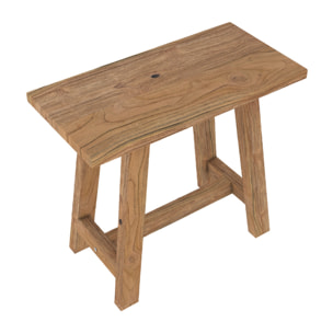 Tabouret en bois de teck recyclé - Dao