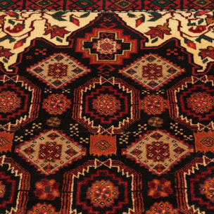 Tapis d'orient, motif oriental artisanal, noué main, AMAB