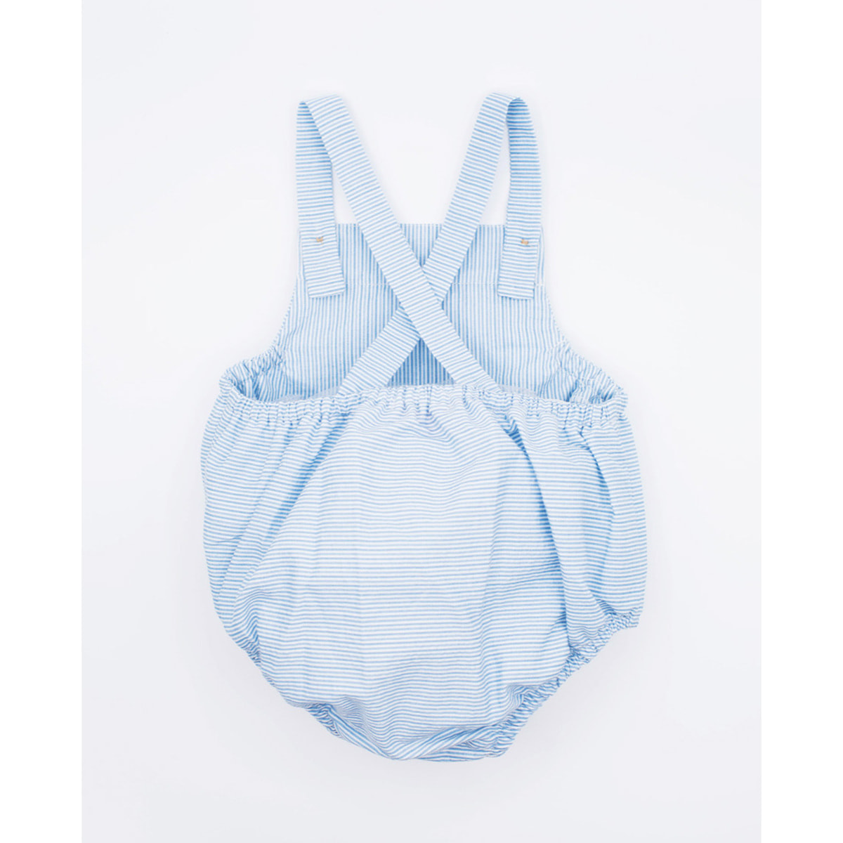 PETO RAYA AZUL CON BOLSILLOS