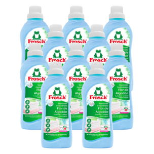 Pack 10x Suavizante Flor de Algodón Frosch 750 ml