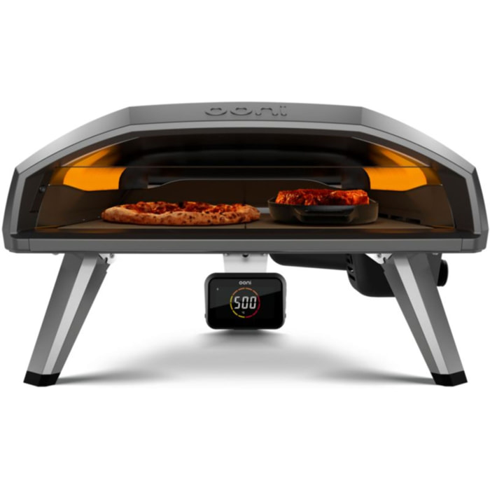 Four à pizza gaz OONI Koda 2 Pro noir pizza 45 cm, préchauffage 30 min, de 160 à 500°C