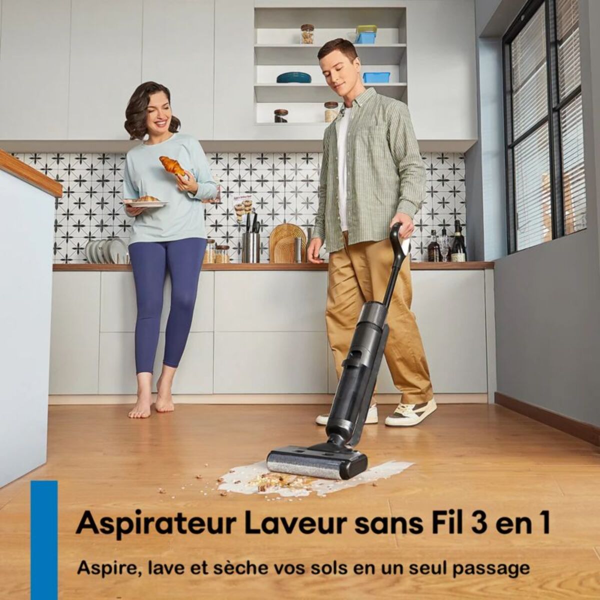 Aspirateur laveur EZICLEAN Cyclowash P8 Wet & Dry