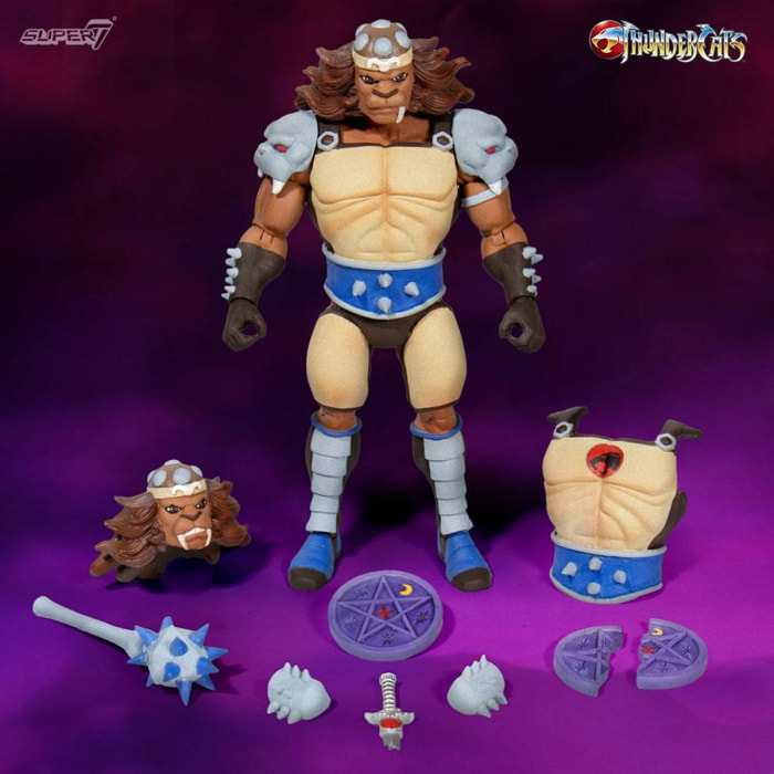 Thundercats Ultimates Action Figura Wave 2 Grune The Destroyer 18 Cm Super7