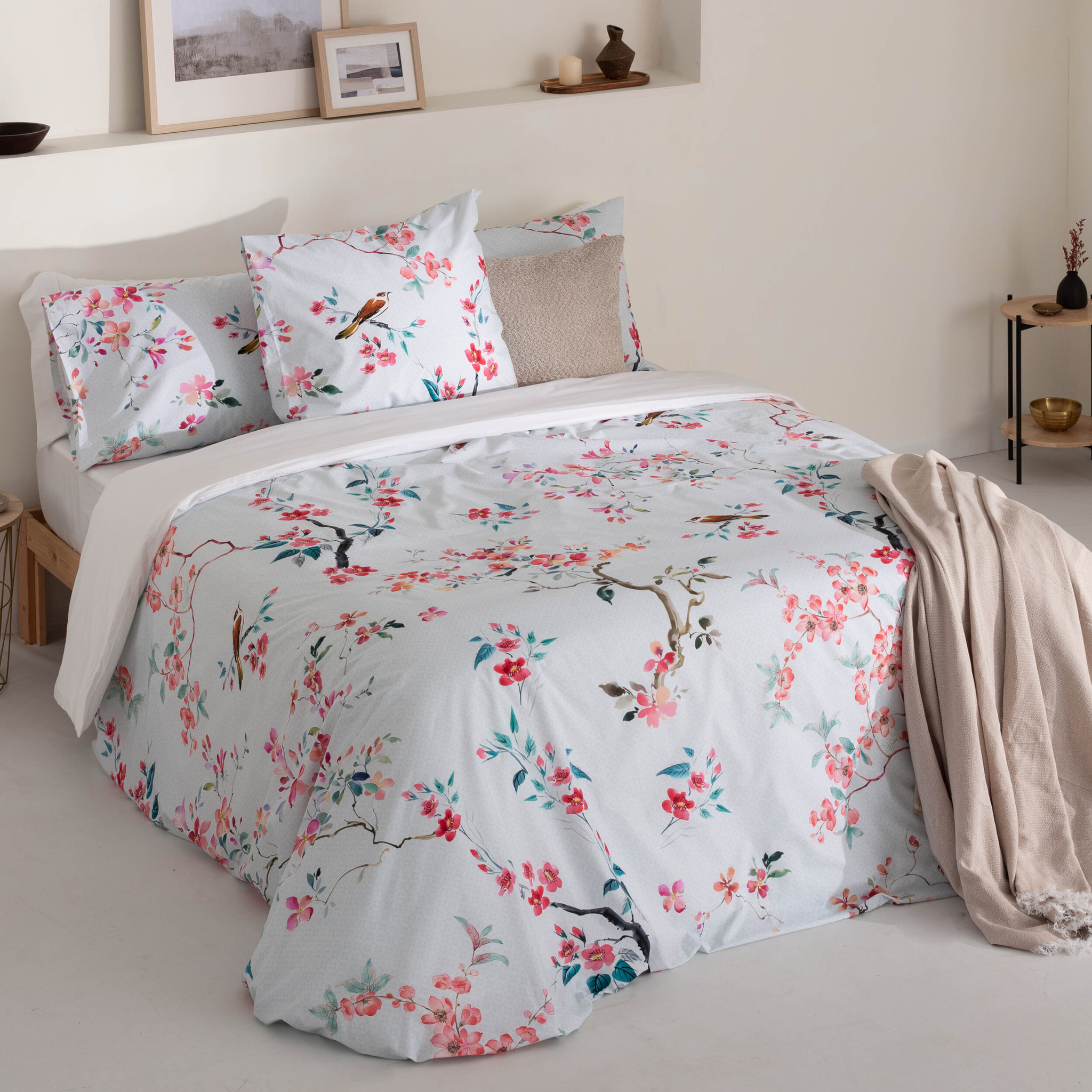 Housse de couette nordique multicolore