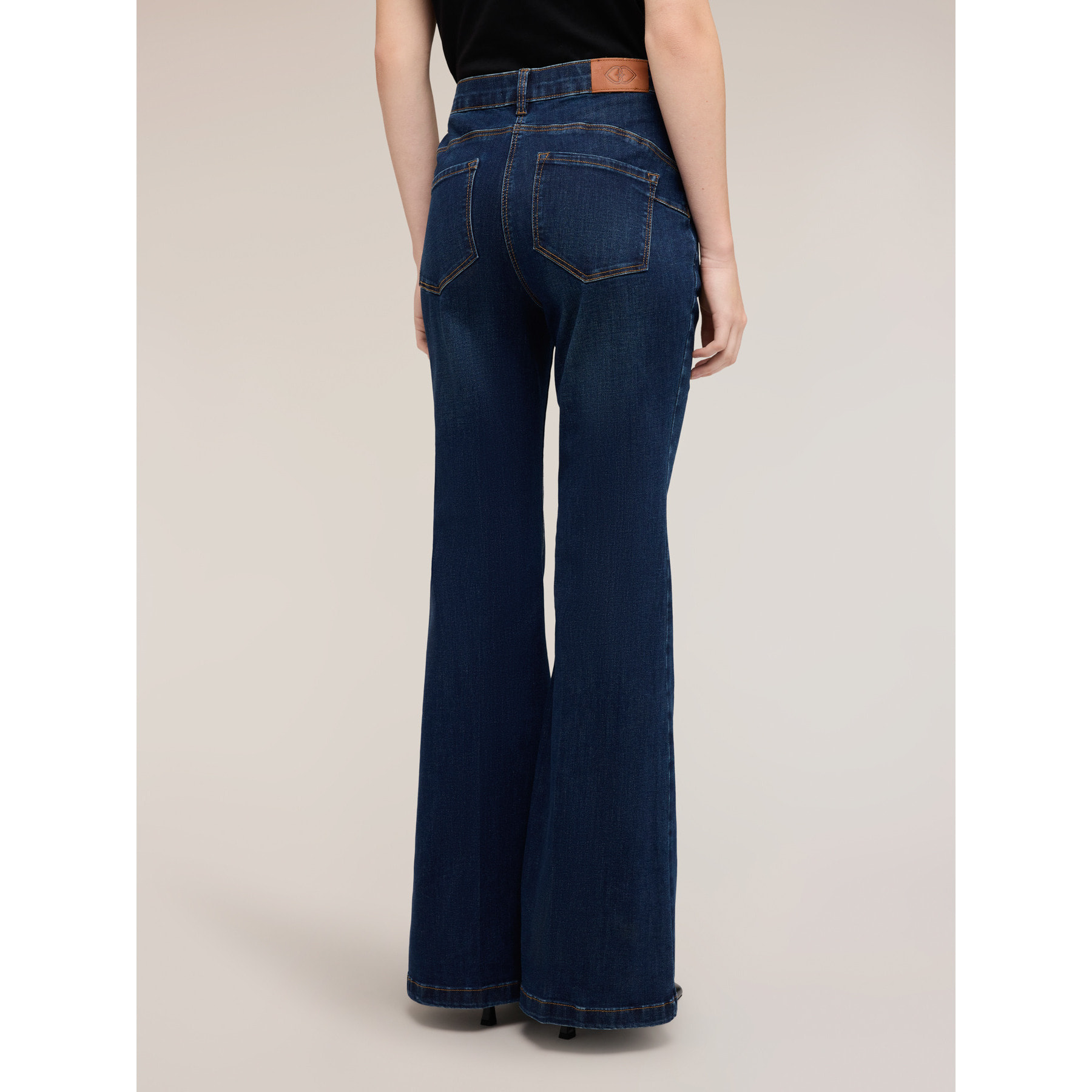 Motivi - Jeans flare de denim - Azul