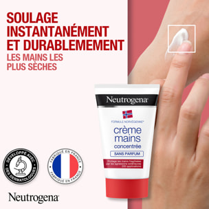 Crème mains - NEUTROGENA® Crème Mains Concentrée sans parfum 50 ml