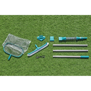 Bestway Kit entretien piscine avec aspirateur et épuisette AquaSurge