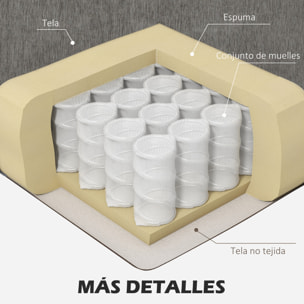 Sofá Chaise Longue Reversible, Sofá de 3 Plazas en Forma de L, Tapizado en Chenilla, Asiento y Respaldo Acolchados, Estructura de Acero, 186x130x84 cm, Marrón Topo