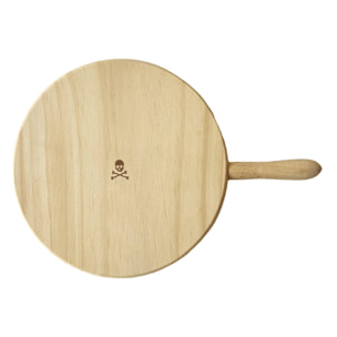 Tabla de corte redonda de madera ø21cm scalpers home