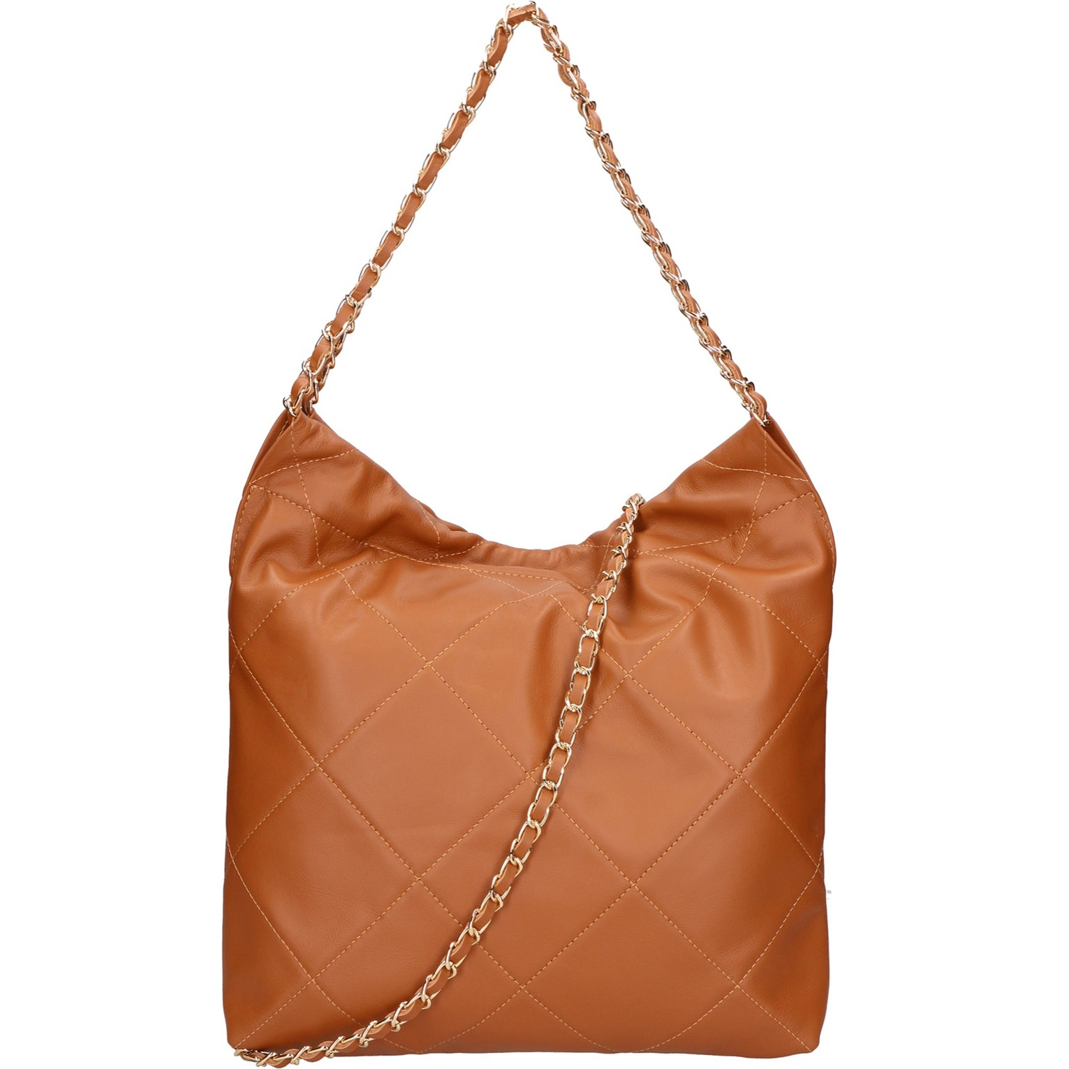 Borsa a spalla donna - Modello Violante - Vera pelle - 28.0 x 16.0 x 8.0 cm