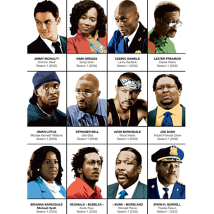 Affiche - The Wire Characters - Olivier Bourdereau