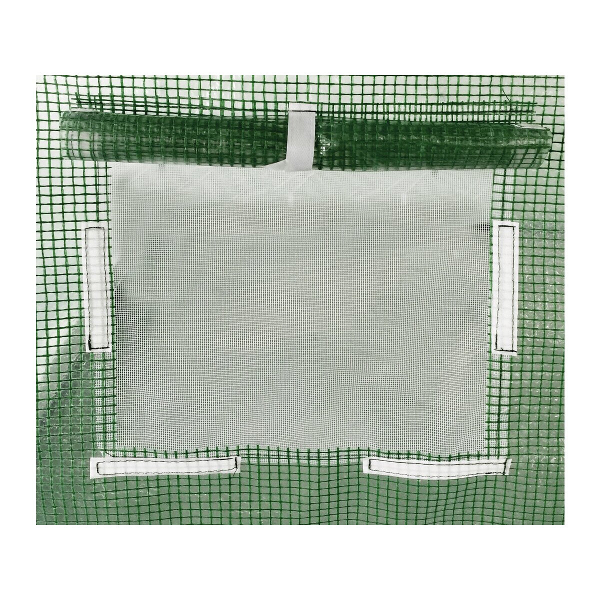 Serre tunelle de jardin 6 x 3 m "Lys" - 18 m² - 140g - Vert
