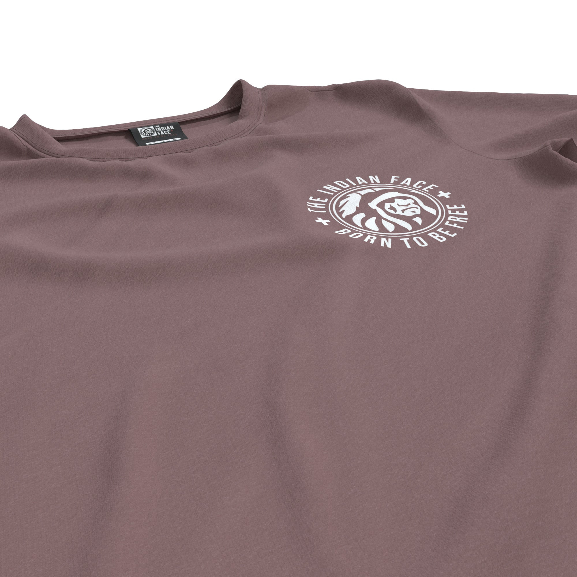 Camisetas para hombre, mujer y niño The Indian Face Iconic Marron