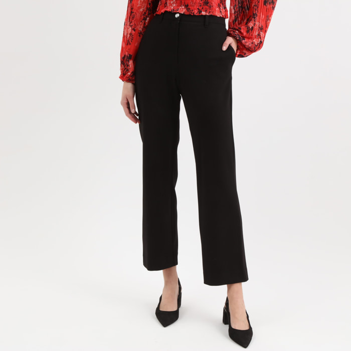 Pantalon Zoe - coupe regular - noir