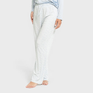 Pigiama lungo da donna soft clau
