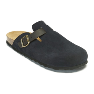 Sabot Mandèl Suede Blu