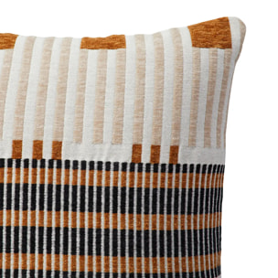 Coussin "Jangwa" jacquard lin 40x40cm