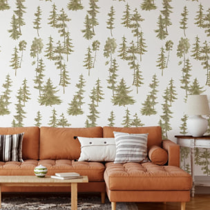 Carta da Parati Pini Verdi