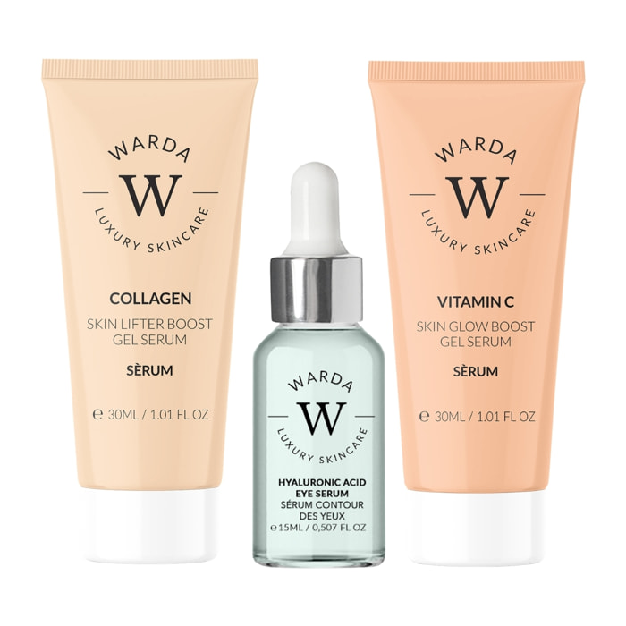 Set completo de sérum para revitalizar la piel