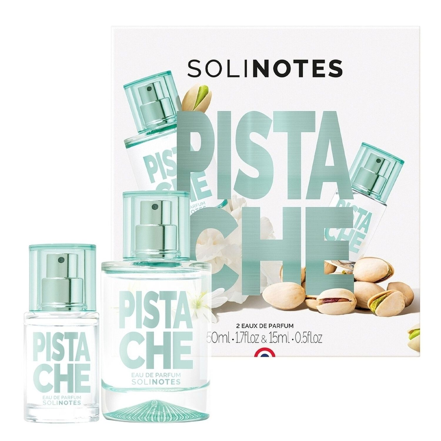 Pistache - Coffret Eau de Parfum 50 ml + 15 ml