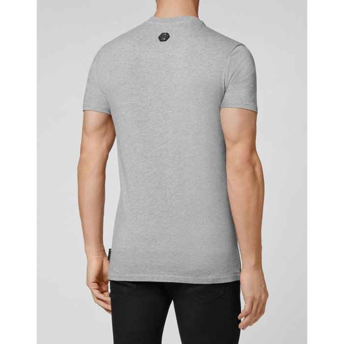 PHILIPP PLEIN T-Shirt Round Neck HEXAGON