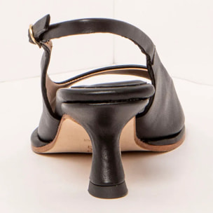 Sandalias con tacón S3165 NAPPA BLACK/ GLERA color Black