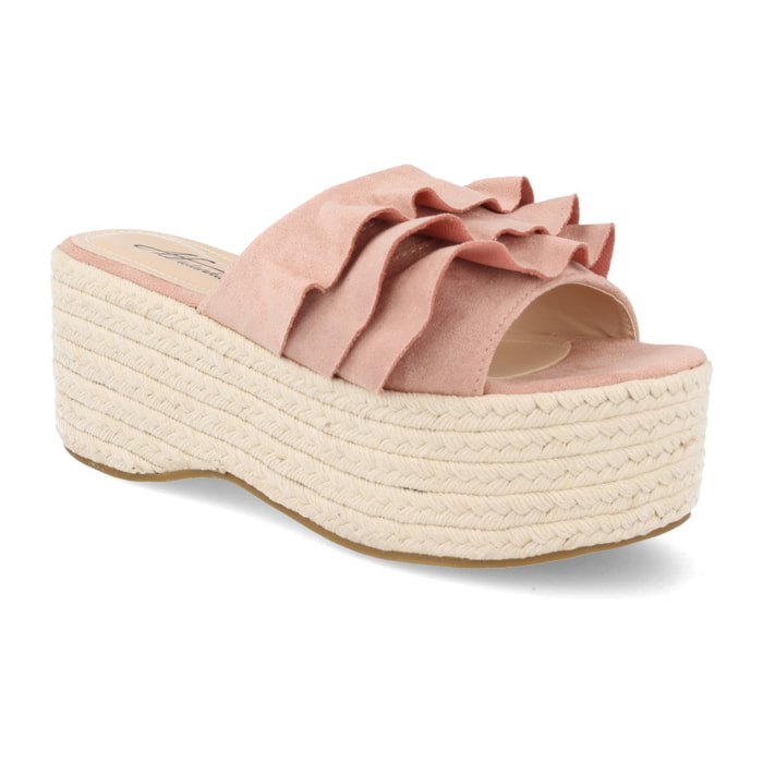 Sandalia de plataforma