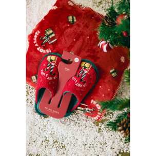 Coperta natalizia "Non sono Babbo Natale"