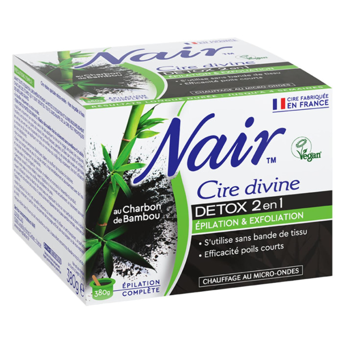Pack de 2 - Nair - Cire divine detox 2 en 1