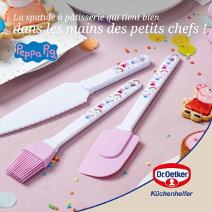 Spatule à pâte en silicone 25 cm Dr. Oetker Peppa Pig