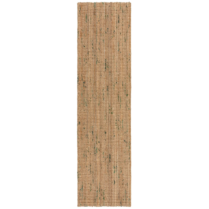 Tapis de couloir en jute coloré SARITA