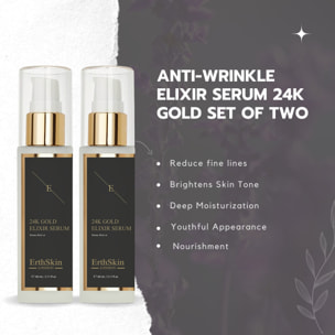 SERUM ELIXIR ANTIARRUGAS ORO 24K x 2