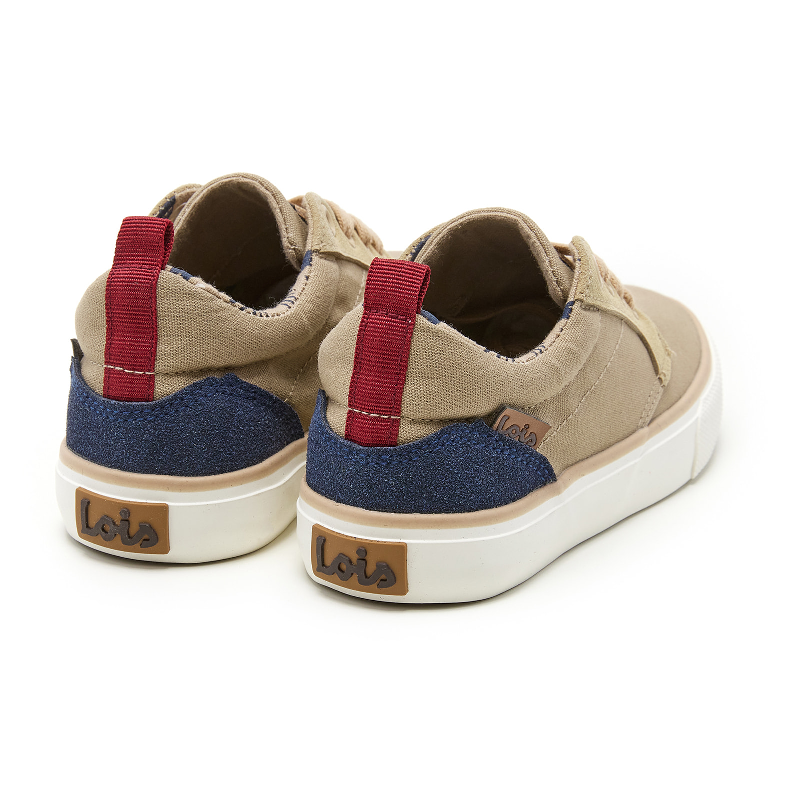 Bamba textil con cordones Lois