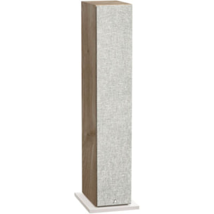 Enceinte colonne active TRIANGLE ELARA LN05A Chene Clair x2