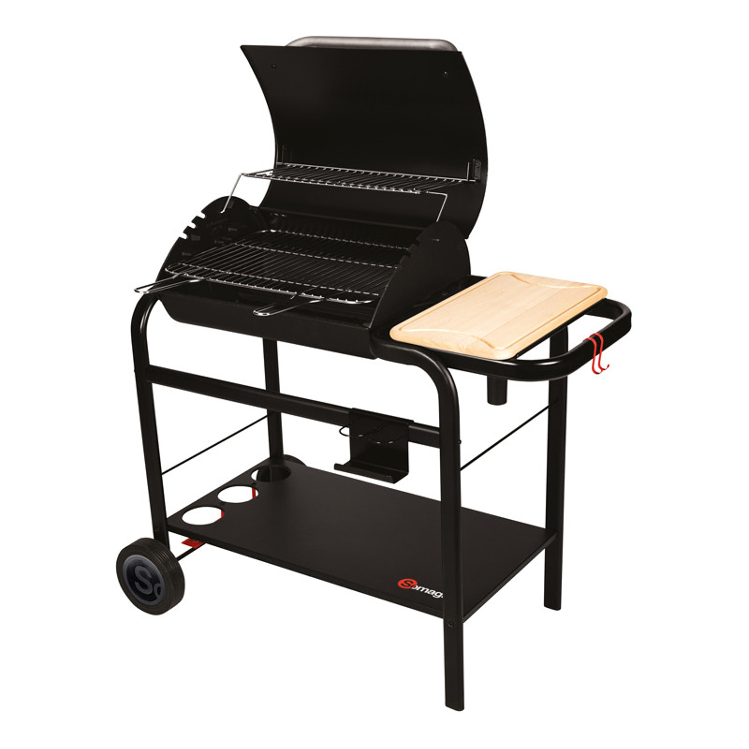 Barbecue au charbon de bois VULCANO 2600