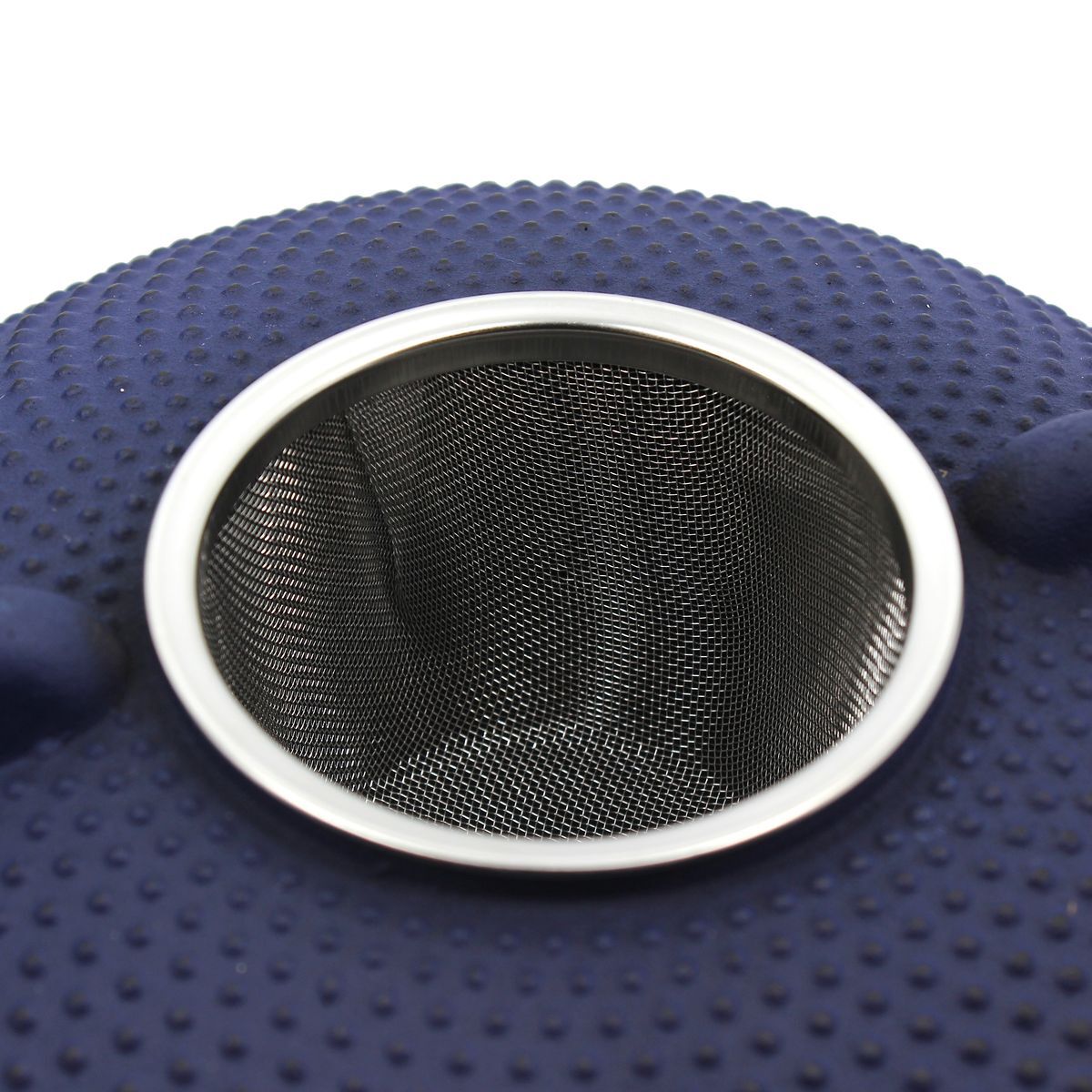 Théière en fonte bleue 0,8L TRESOR D'ASIE