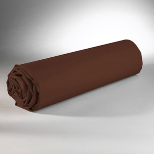 Drap housse - bonnet:25cm marron