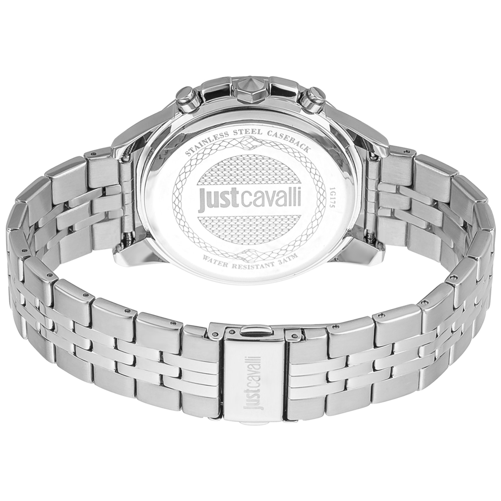 Reloj Just Cavalli JC1G175M0265 Hombre Analogico Cuarzo con Correa de Acero inoxidable